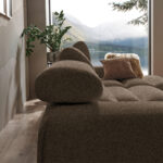 HOEKZITSET, velours donkerbruin thumbnail 7