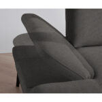HOEKSTOELENSET, donkergrijs chenille thumbnail 7