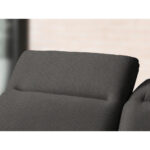HOEKSTOELENSET, donkergrijs chenille thumbnail 5
