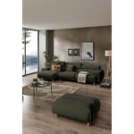 HOEKZITSET, velours donkergroen thumbnail 7