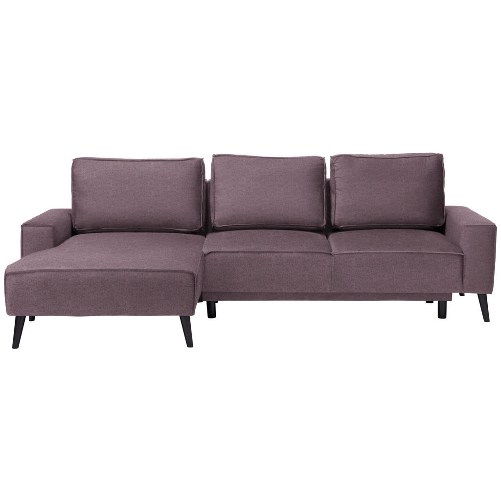 HOEKSTOELENSET, velours paars