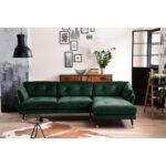 HOEKZITSET, fluweelgroen thumbnail 1