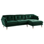 HOEKZITSET, fluweelgroen thumbnail 2