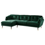 HOEKZITSET, fluweelgroen thumbnail 2