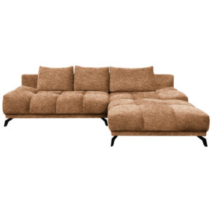HOEKSTOELENSET, gouden chenille