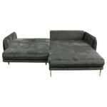 HOEKSTOELENSET, veloursgroen thumbnail 6