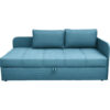 STOEL, blauw textiel