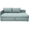 STOEL, pastelblauw textiel
