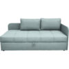 STOEL, pastelblauw textiel
