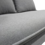 STOEL, grijs textiel thumbnail 5