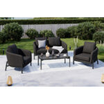 LOUNGESET stof aluminium thumbnail 4