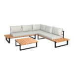 LOUNGESET teak aluminium thumbnail 2