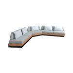 LOUNGESET teak aluminium thumbnail 4