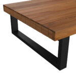 LOUNGE SET stof acacia massief staal thumbnail 4