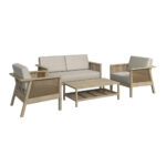 LOUNGESET acacia massief thumbnail 2