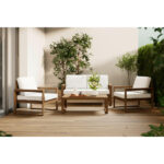 LOUNGESET acacia hardhout thumbnail 1