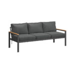 LOUNGE SET acacia geheel massief aluminium thumbnail 5