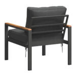 LOUNGE SET acacia geheel massief aluminium thumbnail 6