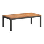 LOUNGE SET acacia geheel massief aluminium thumbnail 7