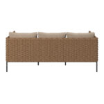 LOUNGE SET acacia geheel massief staal thumbnail 7
