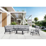 LOUNGESET stof aluminium thumbnail 4