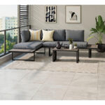 LOUNGESET stof aluminium thumbnail 3