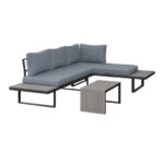 LOUNGESET stof aluminium thumbnail 5