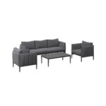 LOUNGESET stof aluminium thumbnail 6