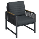 LOUNGE FAMSTOEL stof aluminium thumbnail 1