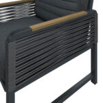 LOUNGE FAMSTOEL stof aluminium thumbnail 5