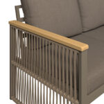 LOUNGEBANK acacia massief aluminium thumbnail 7