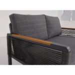LOUNGEBANK stof aluminium thumbnail 3