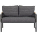 LOUNGEBANK stof aluminium thumbnail 6
