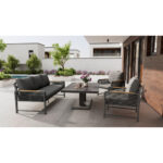 LOUNGEBANK stof aluminium thumbnail 2