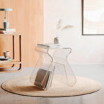 TAFEL, 42/43/29 cm transparant thumbnail 2
