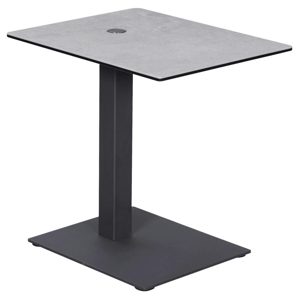 SALONTAFEL, antraciet, grijs
