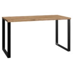 JEUGDBUREAU metaal, houtmateriaal eikenkleur thumbnail 1