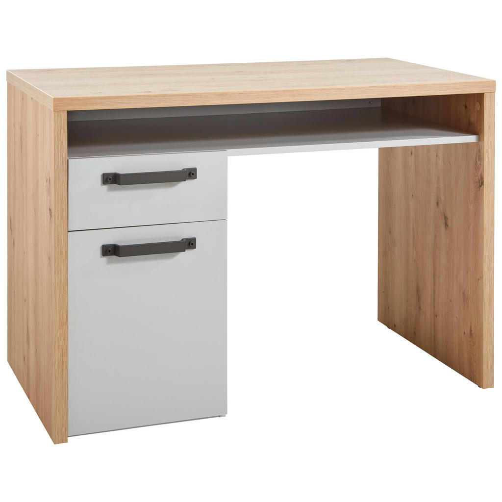 JEUGDBUREAU, houten materiaal, grijs, eikenkleur
