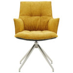 STOELEN, metaal, textiel antraciet, geel thumbnail 2
