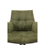STOELEN, metaal, textiel antraciet, groen thumbnail 4