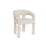 STOELEN, metaal, textiel wit thumbnail 1