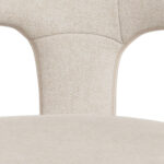STOELEN, metaal, textiel wit thumbnail 6