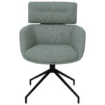 STOELEN, metaal, textiel groen, zwart thumbnail 3