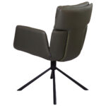 STOELEN, metaal, textiel groen, zwart thumbnail 3