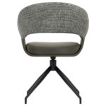 STOELEN, metaal, textiel groen, zwart, wit thumbnail 5