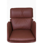STOELEN, metaal, textiel zwart, gebrand bruin thumbnail 6