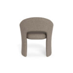 STOELEN, metaal, textiel, houtmateriaal bruingrijs thumbnail 3