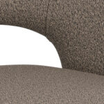 STOELEN, metaal, textiel, houtmateriaal bruingrijs thumbnail 7
