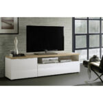 LAGE KAST wit, eikenkleur thumbnail 2