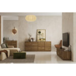 LAGE KAST in walnootkleur thumbnail 2